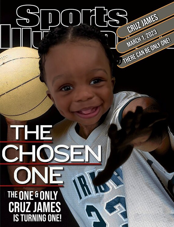 Digital Custom Personalized Chosen Magazine Cover File