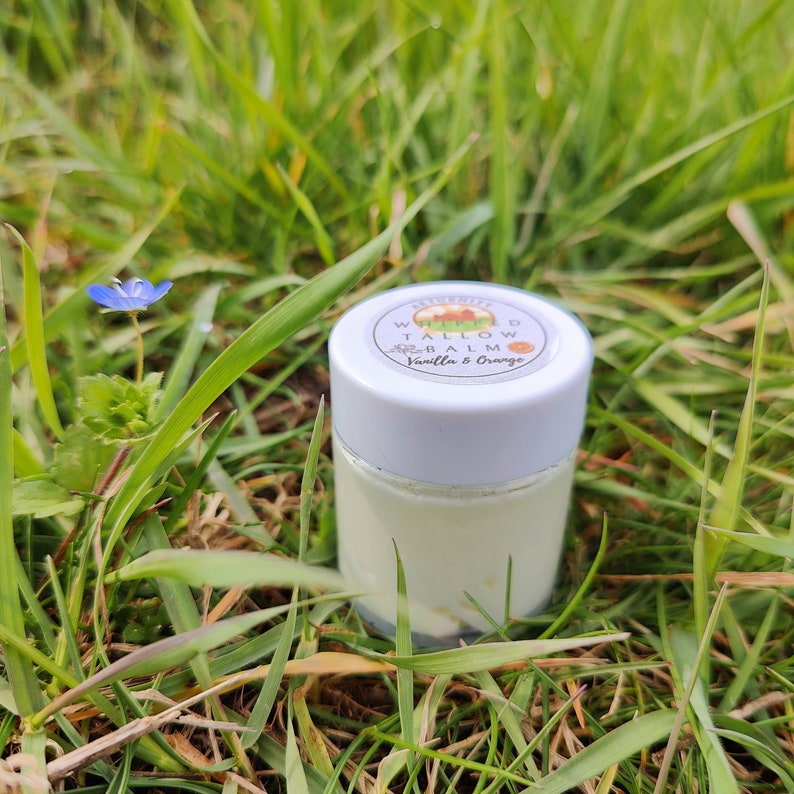 Grasgefütterte Talg-Schlagsahne für empfindliche Haut Feuchtigkeitsspendende Talgbutter für Gesicht und Körper 120ml,60ml,30ml Bild 9