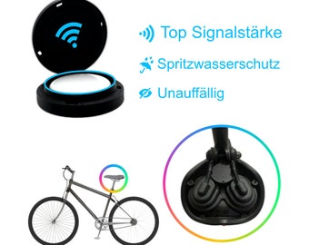 Für Apple AirTag Fahrrad Sattel Halter (Halterung, Air Tag, E-Bike) Universal