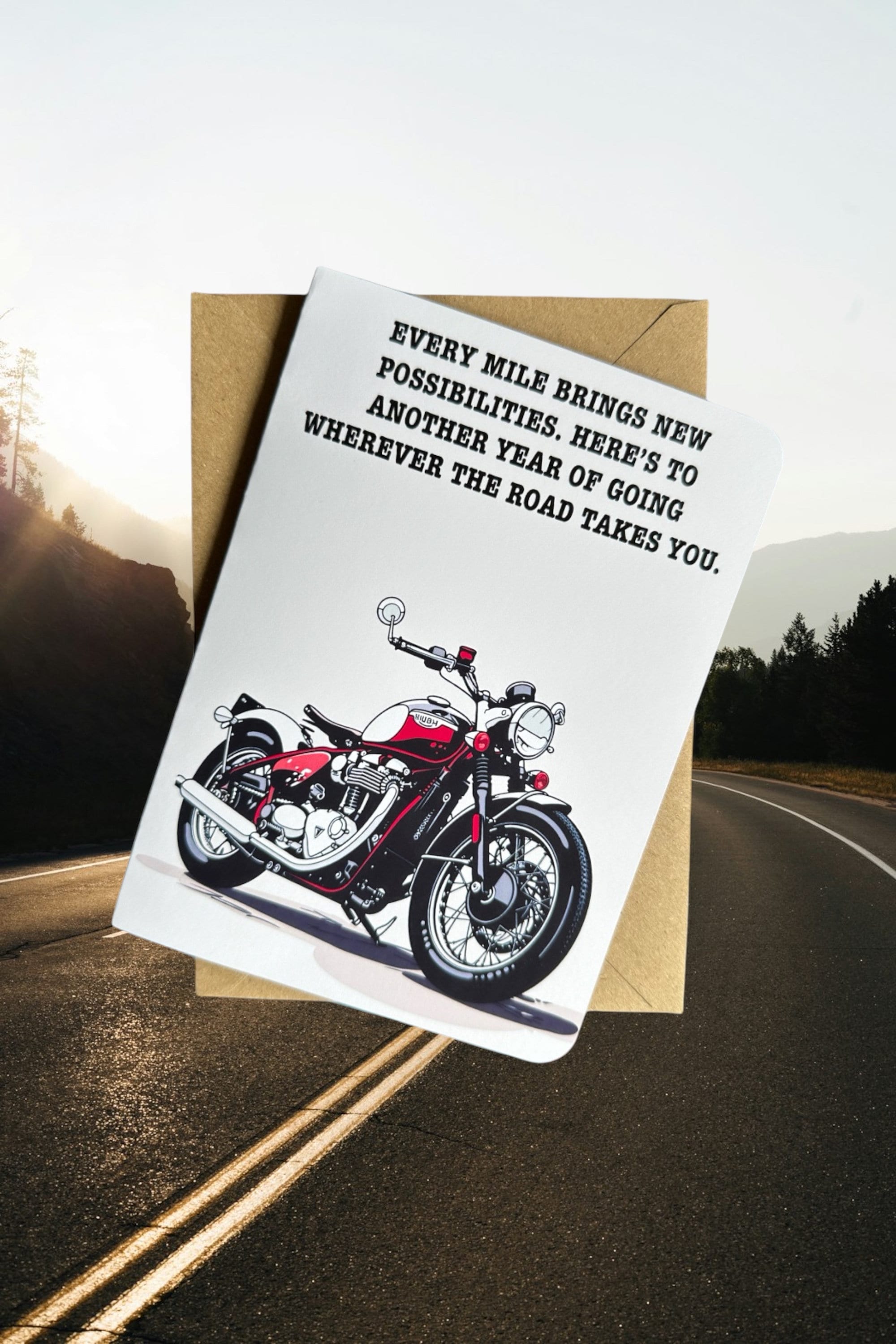 Regali Per Ciclisti Uomo BIKER Biglietto Di Compleanno Personalizzato Compleanno Maschile - Foto 8