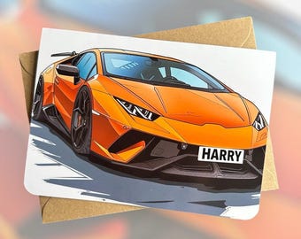 ランボルギーニ カウンタック ハンドメイドレザー三つ折り財布：自動車