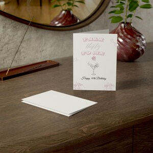 Cartes de voeux, carte de 30 ans parle trente ans, paquet de cartes d'anniversaire amusantes, cartes d'anniversaire en vrac pour adultes, ensemble de cartes d'anniversaire humoristiques,