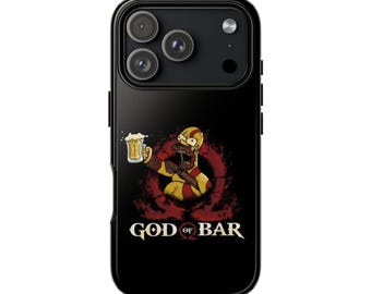 The Simpsons God of Bar iPhone Case | Parody Design