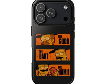 The Simpsons | The Good The Bart The Homie Phone Case - for iPhone 14, 15, 16 & 17 All Series