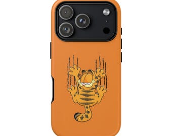 Garfield Claw Scratch | Orange Phone Case - for iPhone 14, 15, 16 & 17 All Series