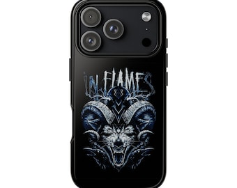 INFLAMES Logo-Design Handyhülle – für iPhone 14, 15, 16, 17 & 18 (alle Serien)