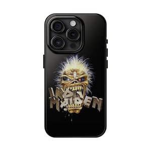 IRON MAIDEN Logo Design Phone Case - for iPhone 14 & 15 All Series