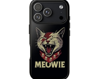 Meowie Cat Bandana Phone Case - for iPhone 14, 15, 16 & 17 All Series