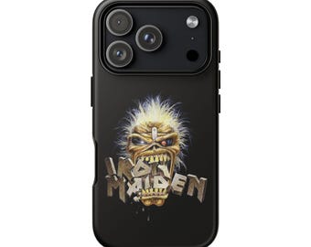 IRON MAIDEN Logo Design Phone Case - for iPhone 14, 15, 16, 17 & 18 All Series