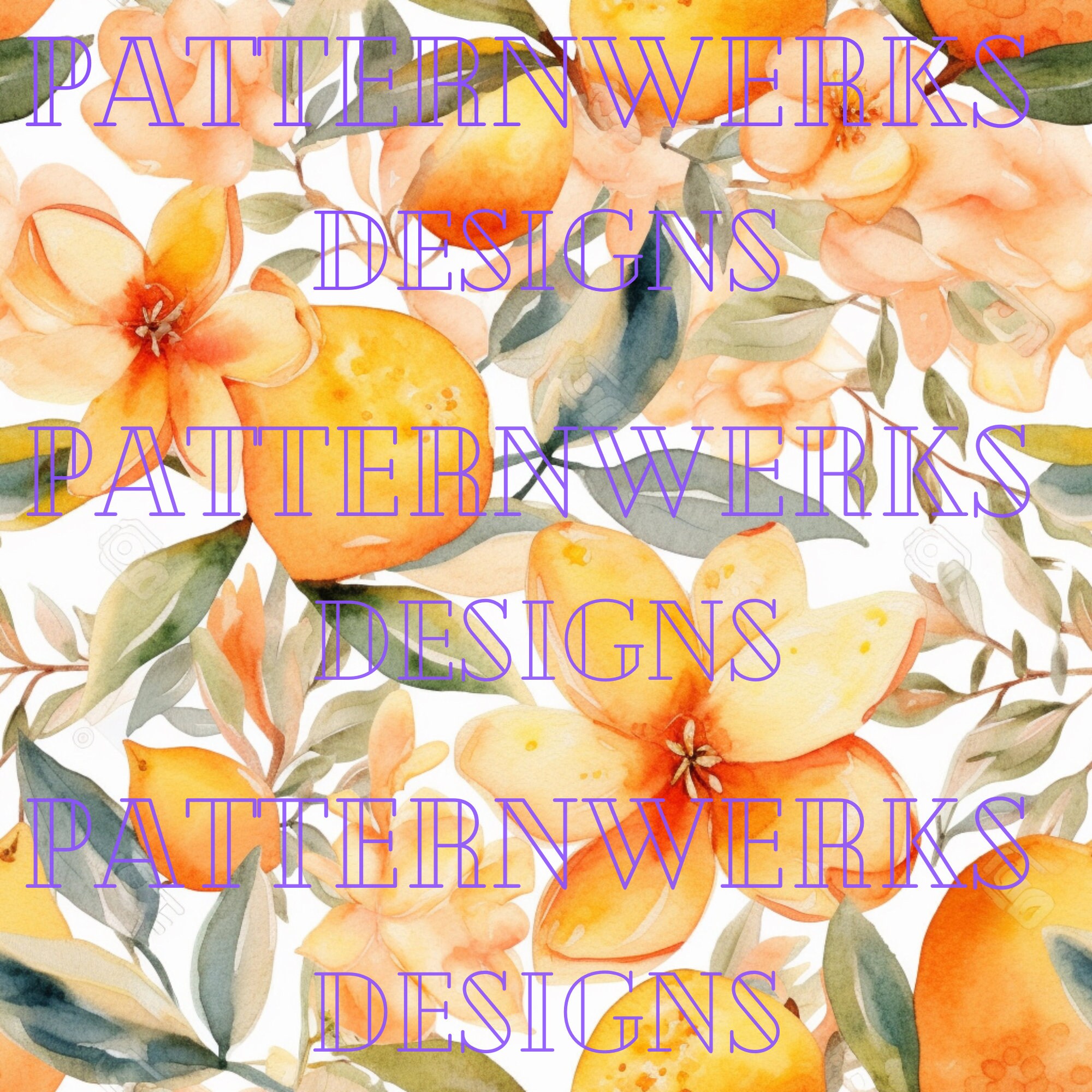 Watercolor Flowers Digital Paper -- Seamless Pattern -- Flower ...