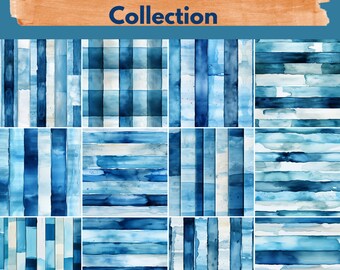 Pastel Cloudy Skies Digital Paper -- Seamless Pattern -- Cloud ...