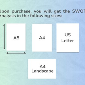 SWOT Analysis, Strength and Weaknesses Worksheet With Instructions ...