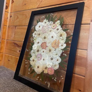 Custom Pressed Flower Preservation | Pressed Flowers | Wedding Flowers | Memorial Flowers | Wedding Bouquet Preservation | Pressed Florals