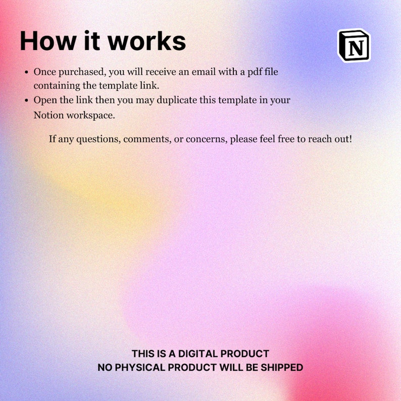 Notion Sticky Notes Sticky Note Template Lifestyle Etsy México