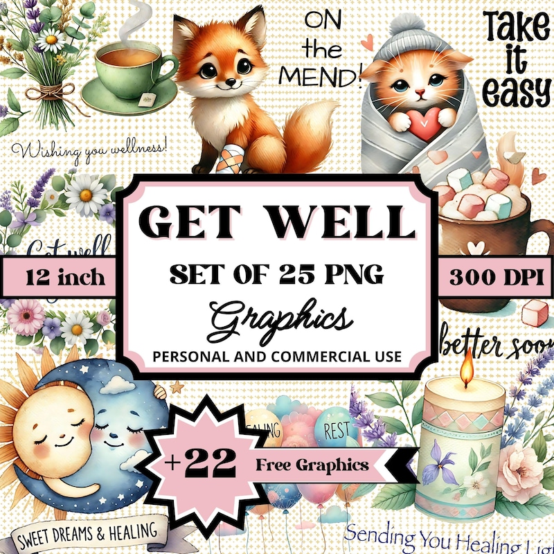 Get Well More Etsy UK