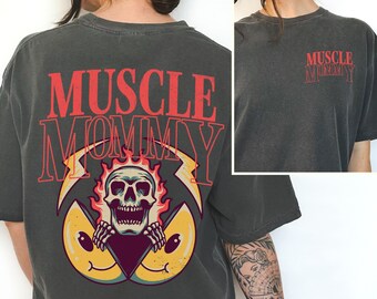 Muscle Mommy Shirt | Gym Shirt, Oversized Workout Shirts, Gym Tshirt, Workout Shirts, Muscle Mommy Tshirt, Fitness Mom, Gym gifts, Gym Tees