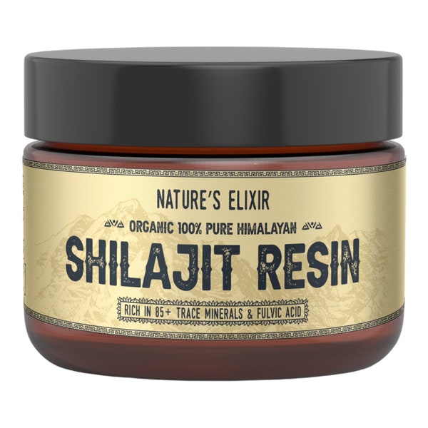 Organiczna, w 100% czysta, himalajska żywica Shilajit