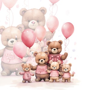 Teddybär PNG, Baby Wandkunst, Kinder Wandkunst, Junge Geburtstagsdekor, Baby Junge Postkarte, Baby-Dusche Dank, danke Postkarte