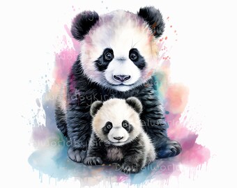 Cute Panda png, Panda png, Panda cut file, panda bear png, Panda monogram png, panda baby, Girl panda png