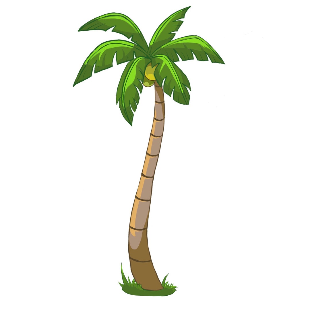 Palm Tree, Palm Tree PNG, Palm Tree Digital, Digital Download, Palm