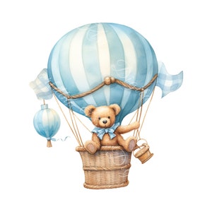 teddy bear png, baby boy png, nursery decor, baby shower, baby shower boy, it's a boy, cute png art, neutral teddy bear, popular clipart