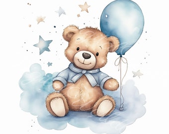 Teddy bear, Teddy bear Clipart, Teddy bear Clip art, clipart, clip art, instant download, digital download, bear png, clipart teddy bear