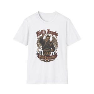 303Rd Bomb Group Hell's Angels T-Shirt, Vintage Military Art