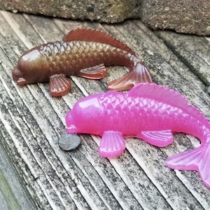 Set of 2 Fish , refrigerator magnets, koi