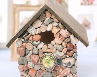 Lake Superior Stone Birdhouse