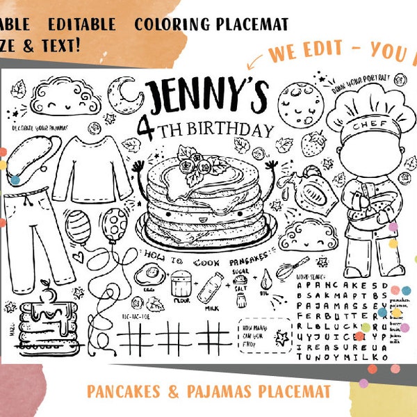 Pancakes and Pajamas - Etsy