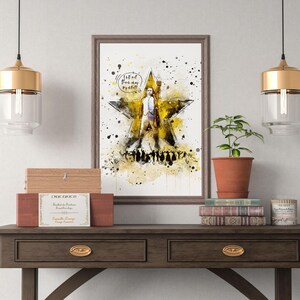 Hamilton musical poster kunst aan de muur, theater citaat print, cadeau bewerkbare digitale poster, HM2