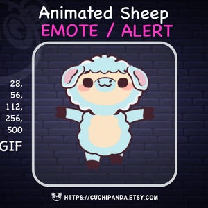 Sheep Dance Animated Emote, Sheep Alert