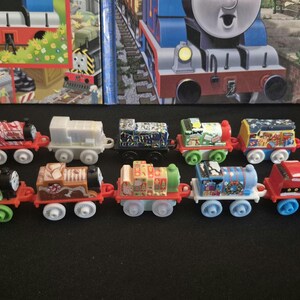 MINI Thomas Train Lot 10 CHRISTMAS Advent Winter Sweets Skarloey