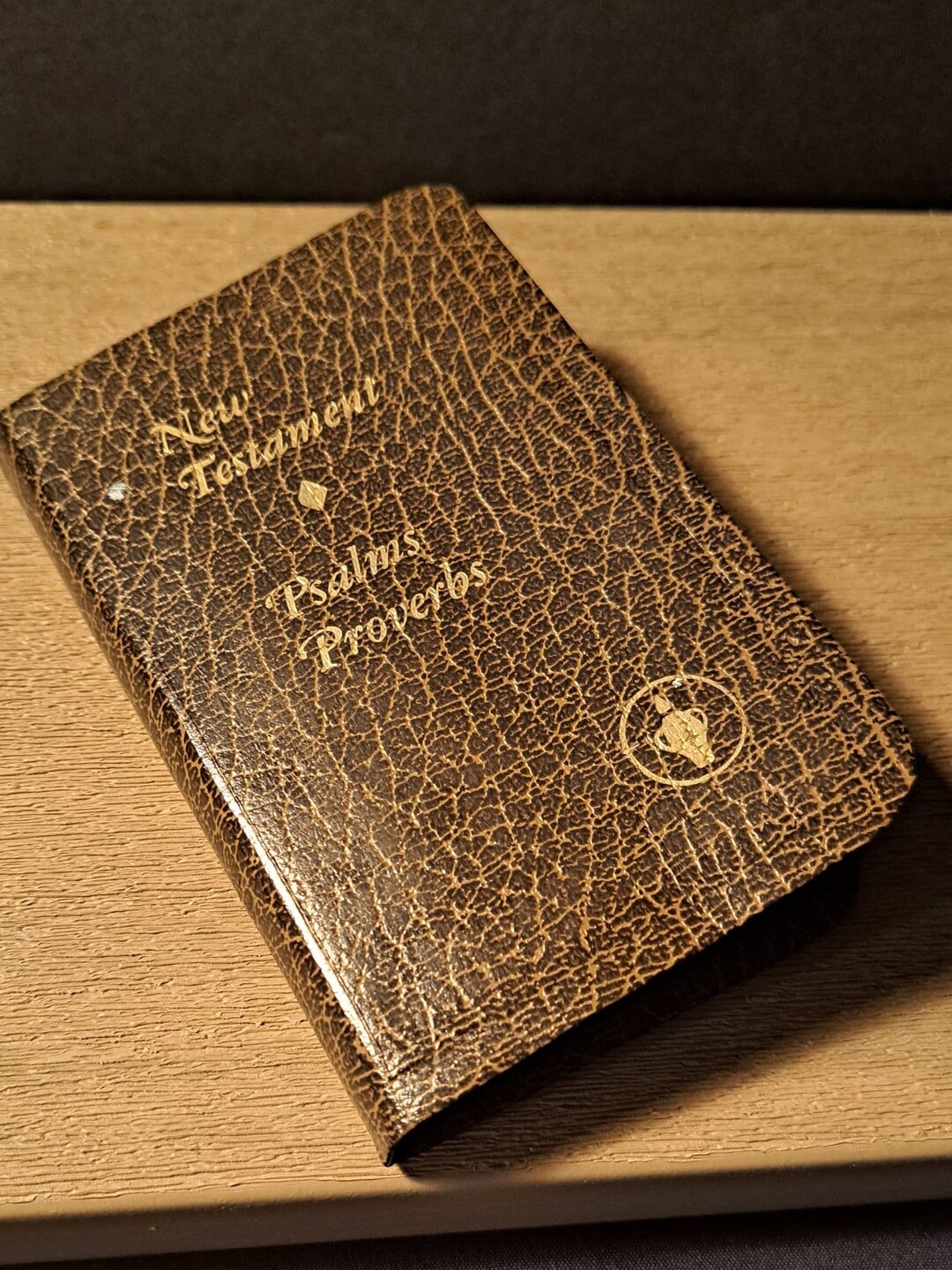 Bible Gideons Pocket Vintage Bible Psalms Proverbs New Testament 1985