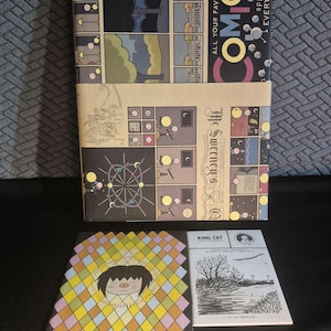 McSweeney&#39;s Quarterly Concern #13 Illustrated Stories COMIC Strips 1st Impression HC Dust Jacket BONUS  Mini Girl&#39;s Against Pain & King-Cat
