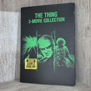 The THING 3 Movie Collection NEW DVD Glow In The Dark John Carpenter Classic The Thing From Another World & The Thing Prelude Horror Night