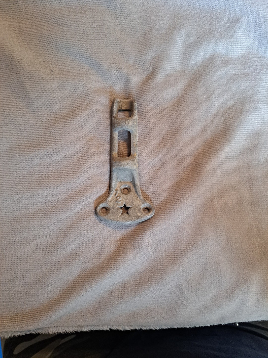 Cast Iron Star Vintage Flag Pole Holder 12 American Old Glory Etsy