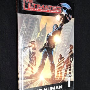 The Ultimates 2012 Vol 1 Super-Human Mark Millar & Bryan Hitch MARVEL Re-imagined Avengers 21st Century Captain America Nick Fury Hulk Thor