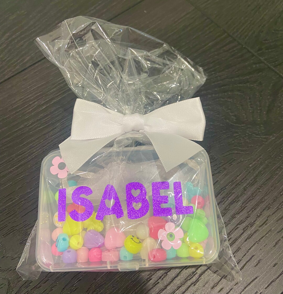 Personalized Party Favor Bracelet Kit Custom Name DIY Bracelet Etsy