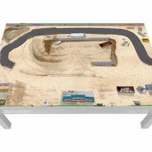 Adesivo da cantiere per tavolino Ikea Lack 118 x 78 - Lcg16