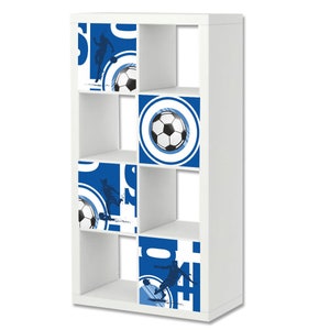Voetbalstickerset voor de Ikea Expedit plank - Fc20