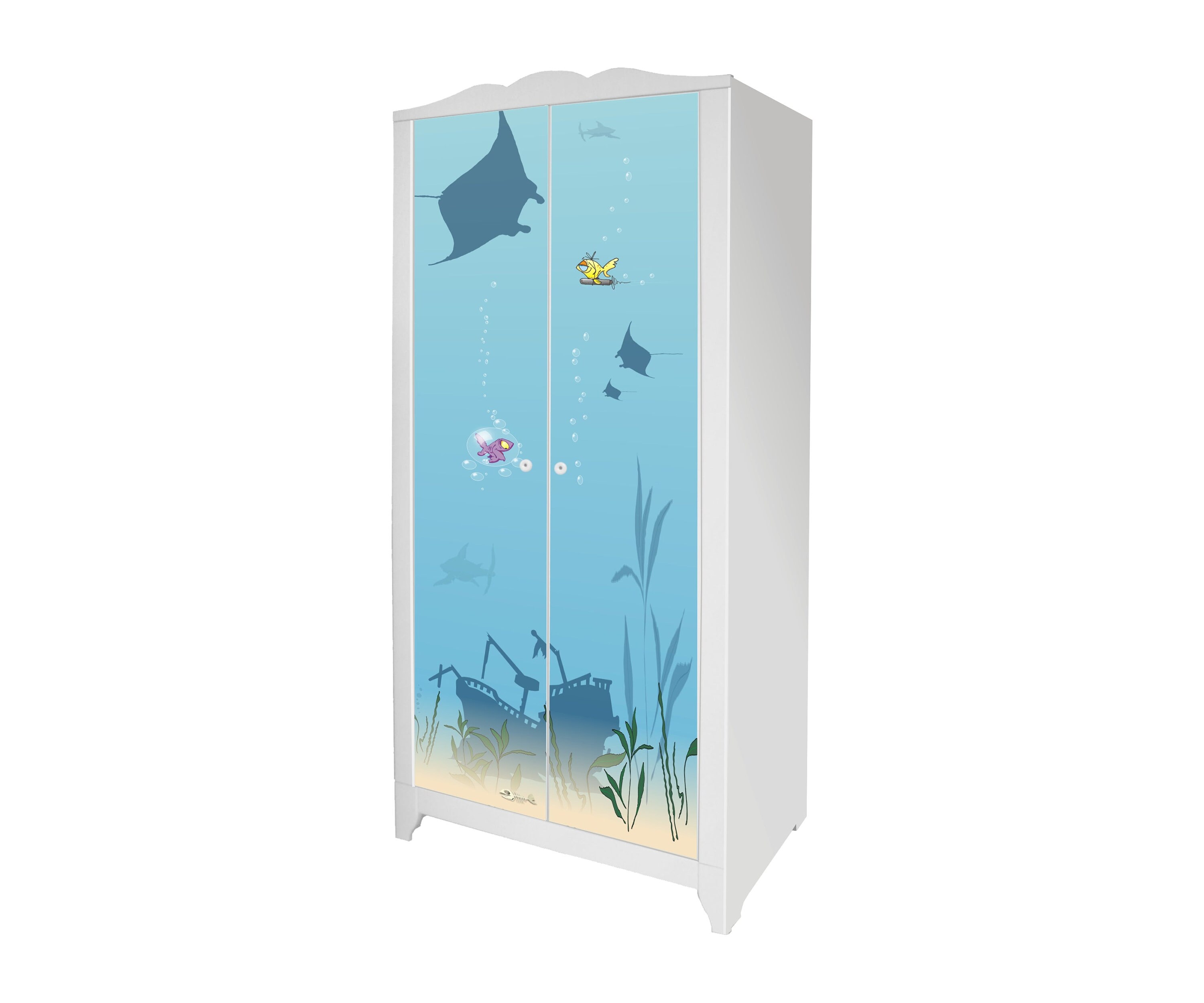 Underwater World Decal for Hensvik Cabinet From Ikea - Im107