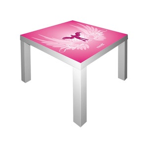 Adesivo Pink World per tavolo Lack di Ikea - Im44