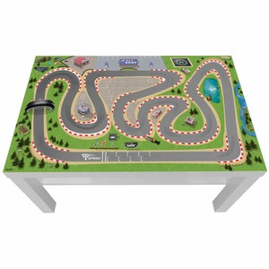 Adesivo pista auto per tavolino Ikea Lack 90 x 55 - Lck17