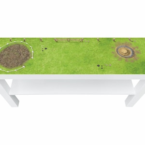 Adesivo paddock per tavolo TV Ikea Lack 90 x 26 - Lctv01