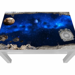 Adesivo Galaxy per tavolino Ikea Lack 90 x 55 - Lck12