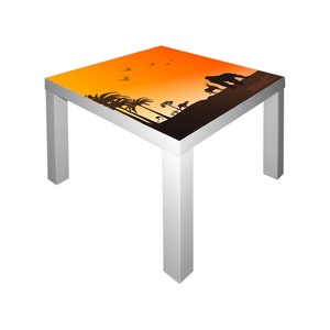 Decal mondo animale per tavolo Lack di Ikea - Im31