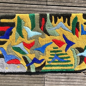 oval tufting rug