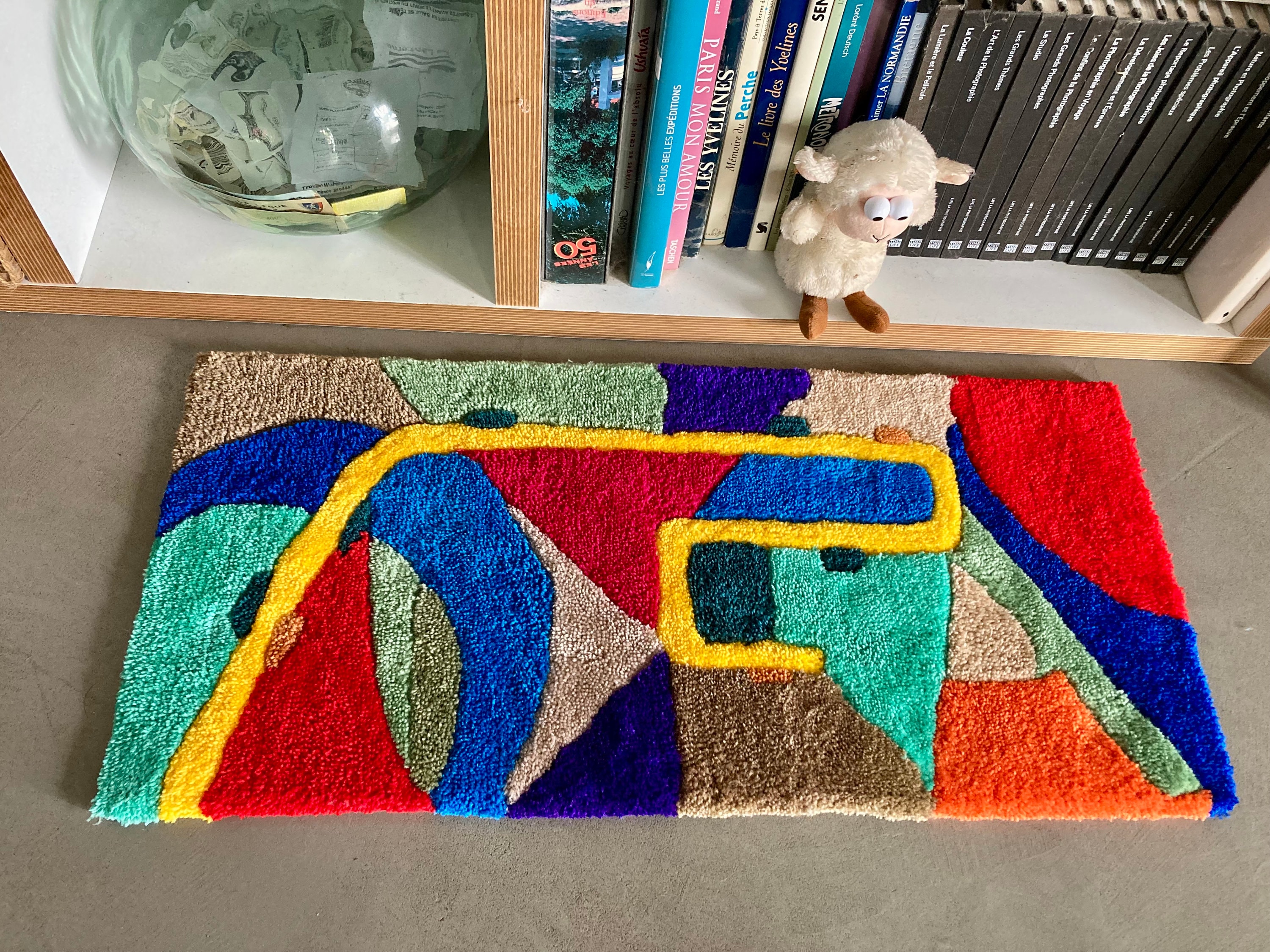 小物 UE Gallery1950 COLOR CHART SMALL RUG MAT Gallery1950 / Original Mat-Multi Pattern