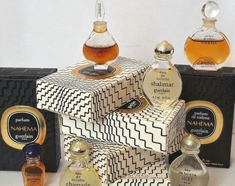 Vintage Guerlain Shalimar extrait 1/4 FL Oz new old stock new in